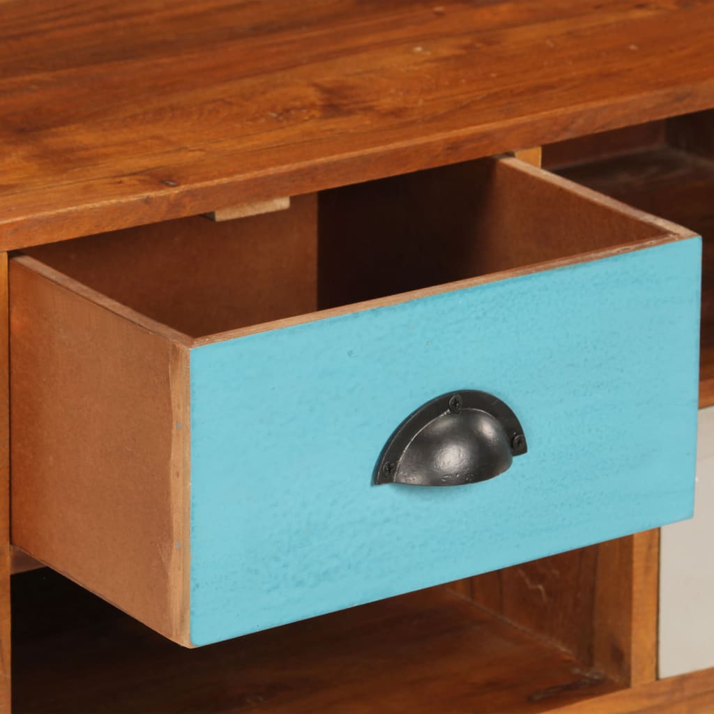 Tv Stolek Se 3 Zásuvkami 110 X 35 X 50 Cm Masivní Akácie