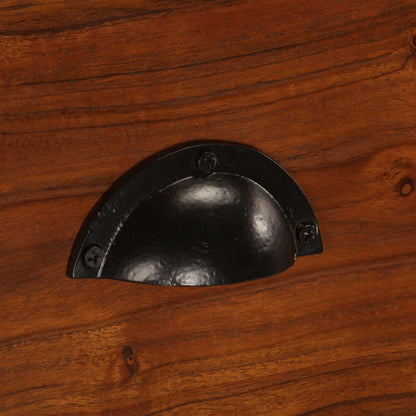 Příborník 115 X 35 X 86 Cm Masivní Akáciové Dřevo