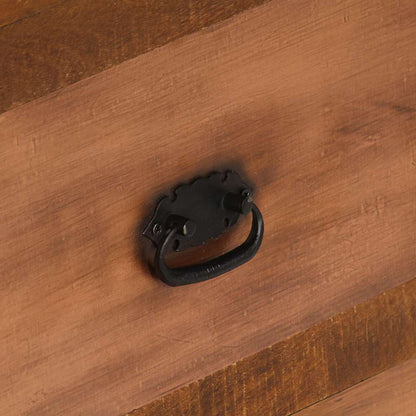 Konferenční Stolek Se 2 Zásuvkami 90X40X50 Cm Masivní Mangovník