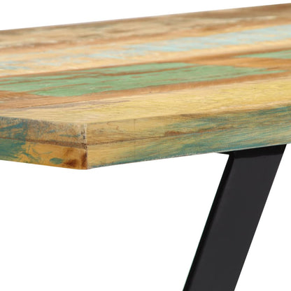 Lavice 110 Cm Masivní Recyklované Dřevo