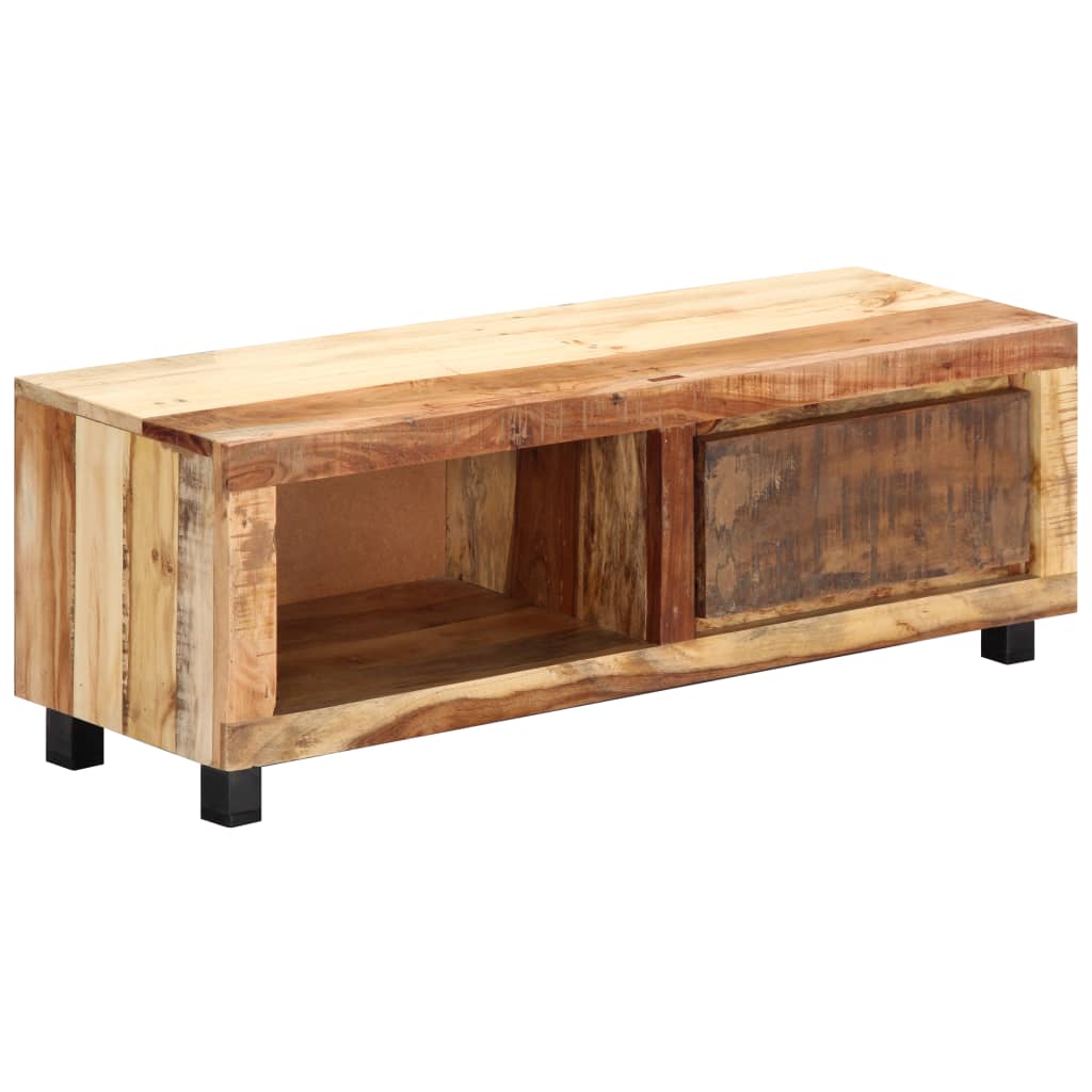 Tv Stolek 100 X 30 X 33 Cm Masivní Recyklované Dřevo