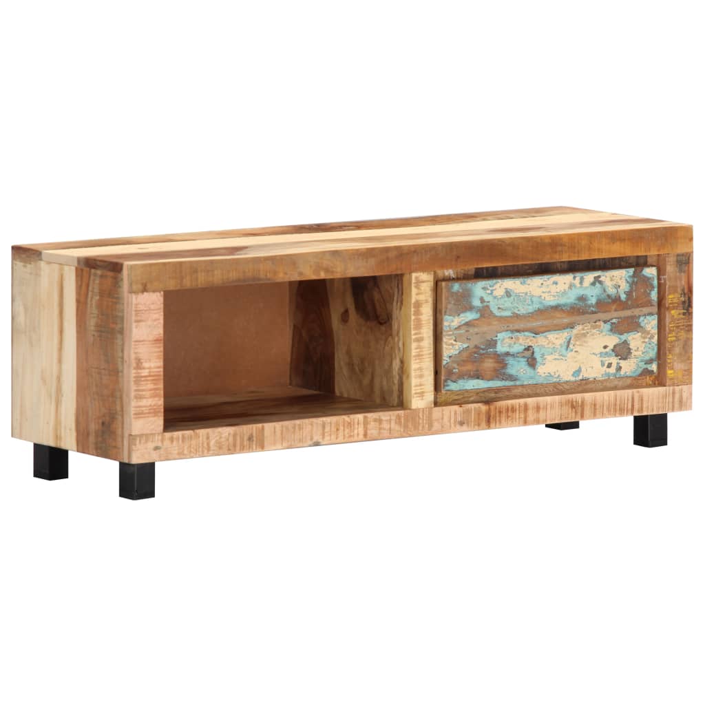 Tv Stolek 100 X 30 X 33 Cm Masivní Recyklované Dřevo