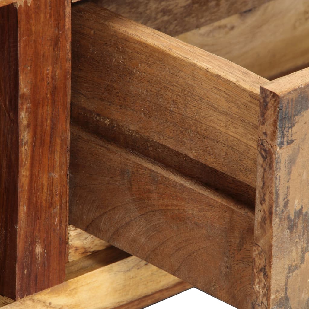 Tv Stolek 100 X 30 X 33 Cm Masivní Recyklované Dřevo