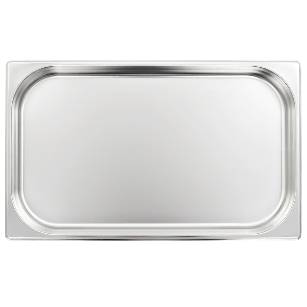 Gastronádoby 4 Ks Gn 1/1 40 Mm Nerezová Ocel