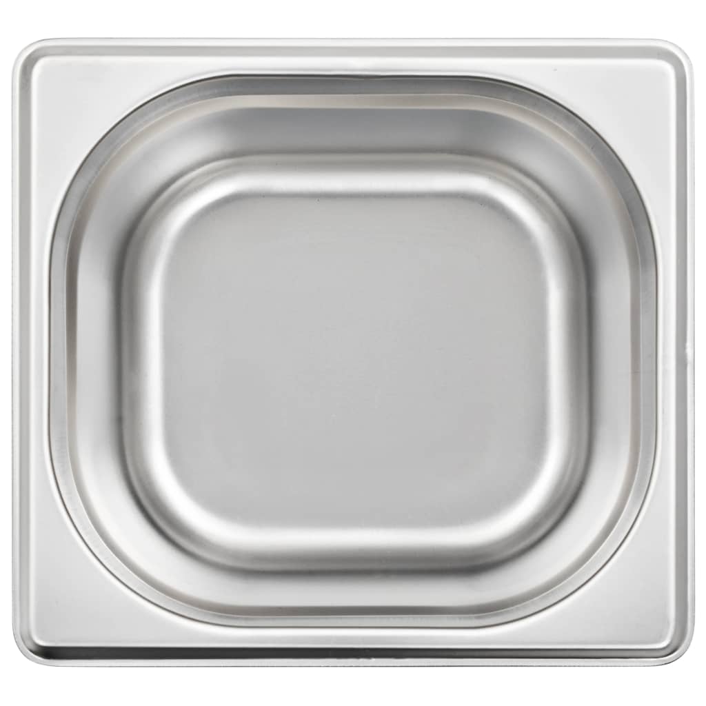 Gastronádoby 12 Ks Gn 1/6 100 Mm Nerezová Ocel