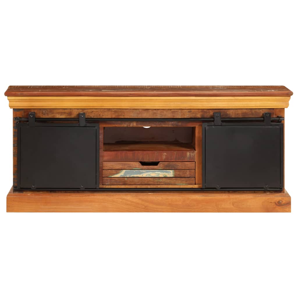 Tv Stolek 110 X 30 X 45 Cm Masivní Recyklované Dřevo