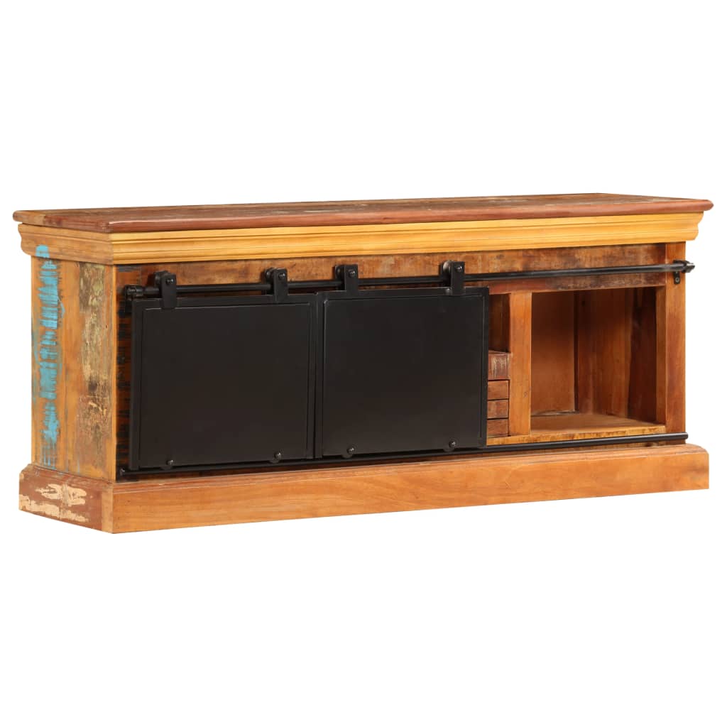 Tv Stolek 110 X 30 X 45 Cm Masivní Recyklované Dřevo