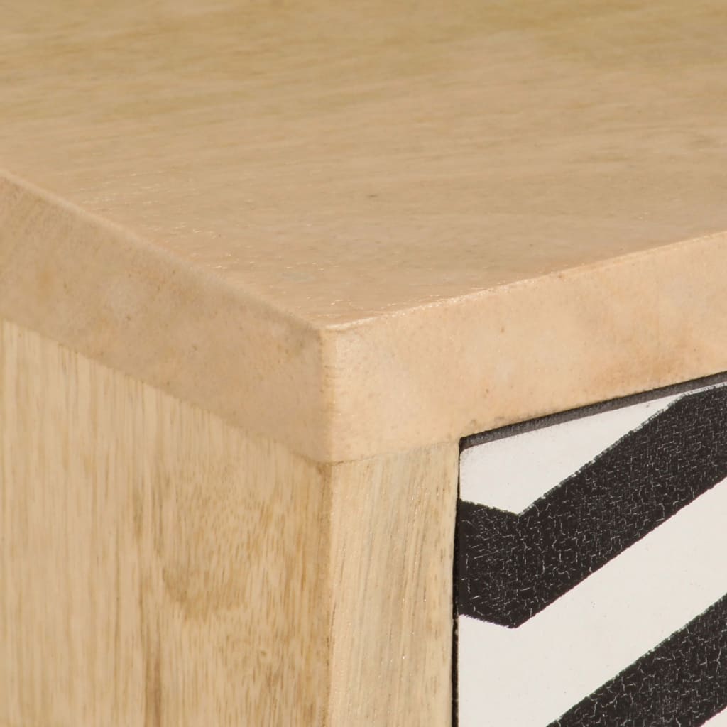 Tv Stolek 120 X 30 X 40 Cm Masivní Mangovníkové Dřevo