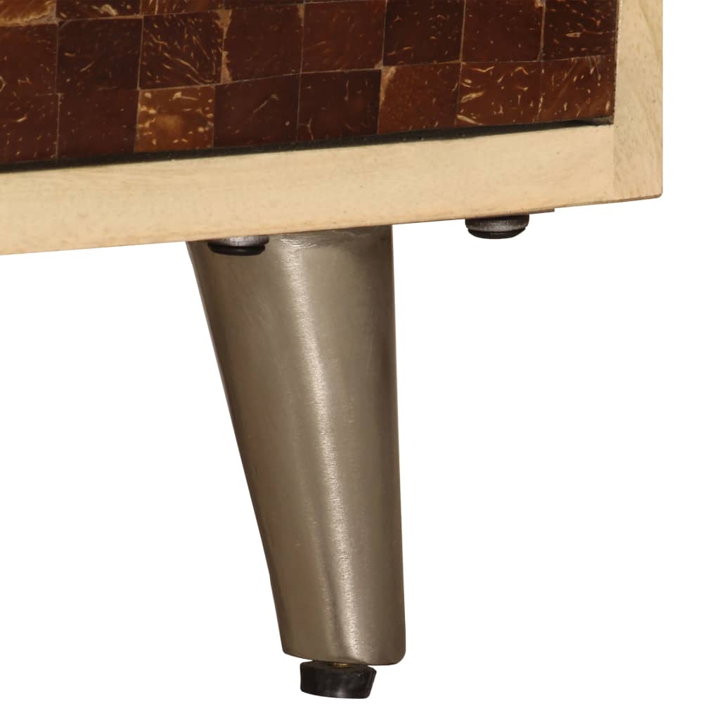 Tv Stolek 120 X 30 X 40 Cm Masivní Mangovníkové Dřevo