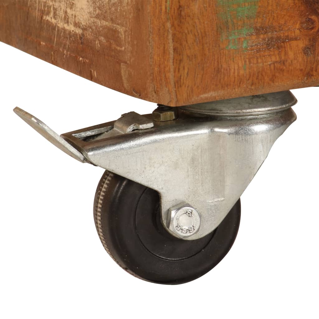 Konferenční Stolek 85 X 55 X 40 Cm Masivní Recyklované Dřevo