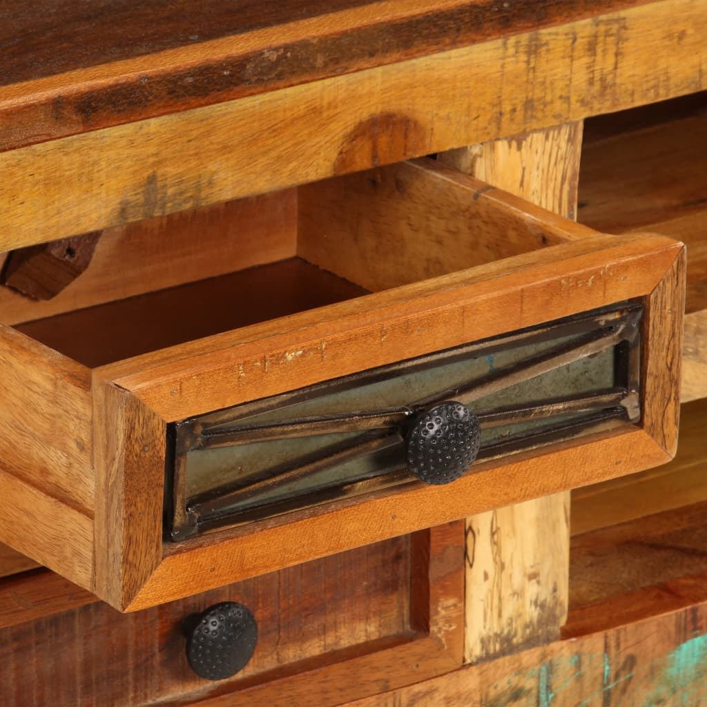 Tv Stolek 80 X 30 X 40 Cm Masivní Recyklované Dřevo