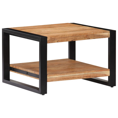 Konferenční Stolek 60 X 60 X 40 Cm Masivní Akáciové Dřevo