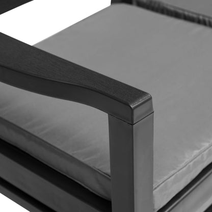 2Místná Zahradní Lavice S Poduškami 133 Cm Plast