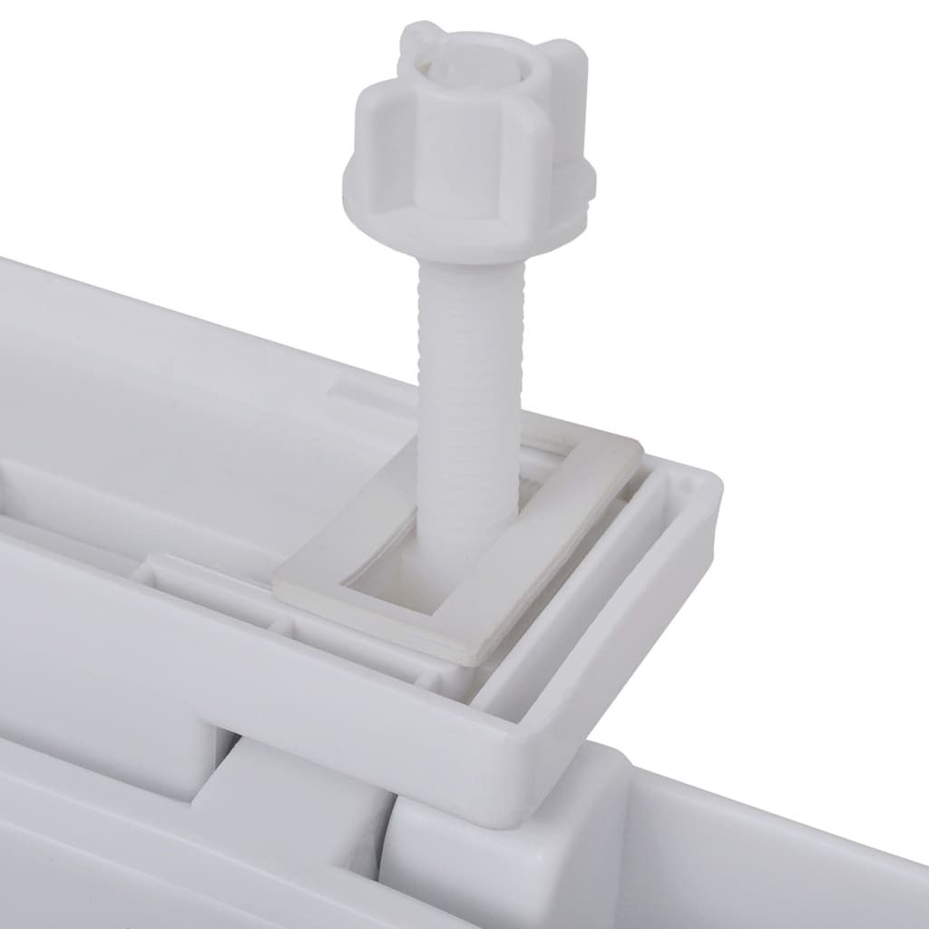 Wc Sedátka S Funkcí Pomalého Sklápění 2 Ks Bílá Plastová