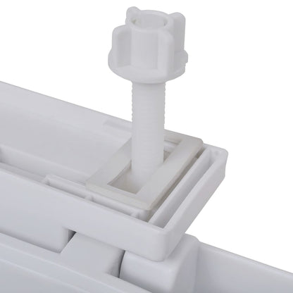 Wc Sedátka S Funkcí Pomalého Sklápění 2 Ks Bílá Plastová