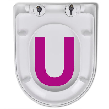 Wc Sedátka S Funkcí Pomalého Sklápění 2 Ks Bílá Plastová