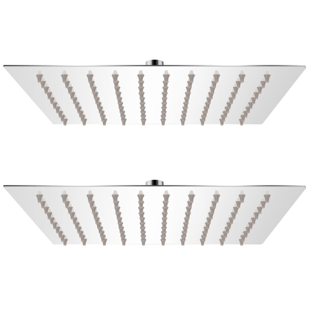 Dešťová Sprchová Hlavice Nerezová Ocel Čtvercová