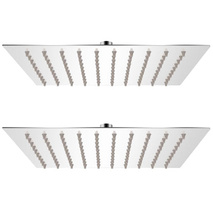 Dešťová Sprchová Hlavice Nerezová Ocel Čtvercová