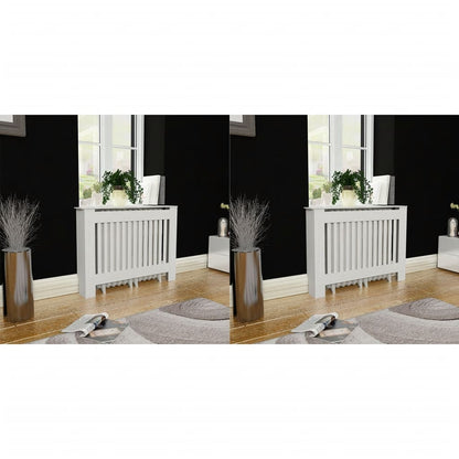 Bílý Kryt Z Mdf Na Radiátor, 112 Cm