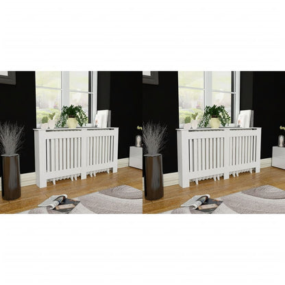 Bílý Kryt Z Mdf Na Radiátor, 112 Cm