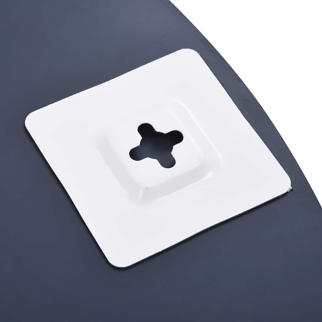 Nástěnné Zrcadlo S Policí 100 X 60 Cm Tvrzené Sklo