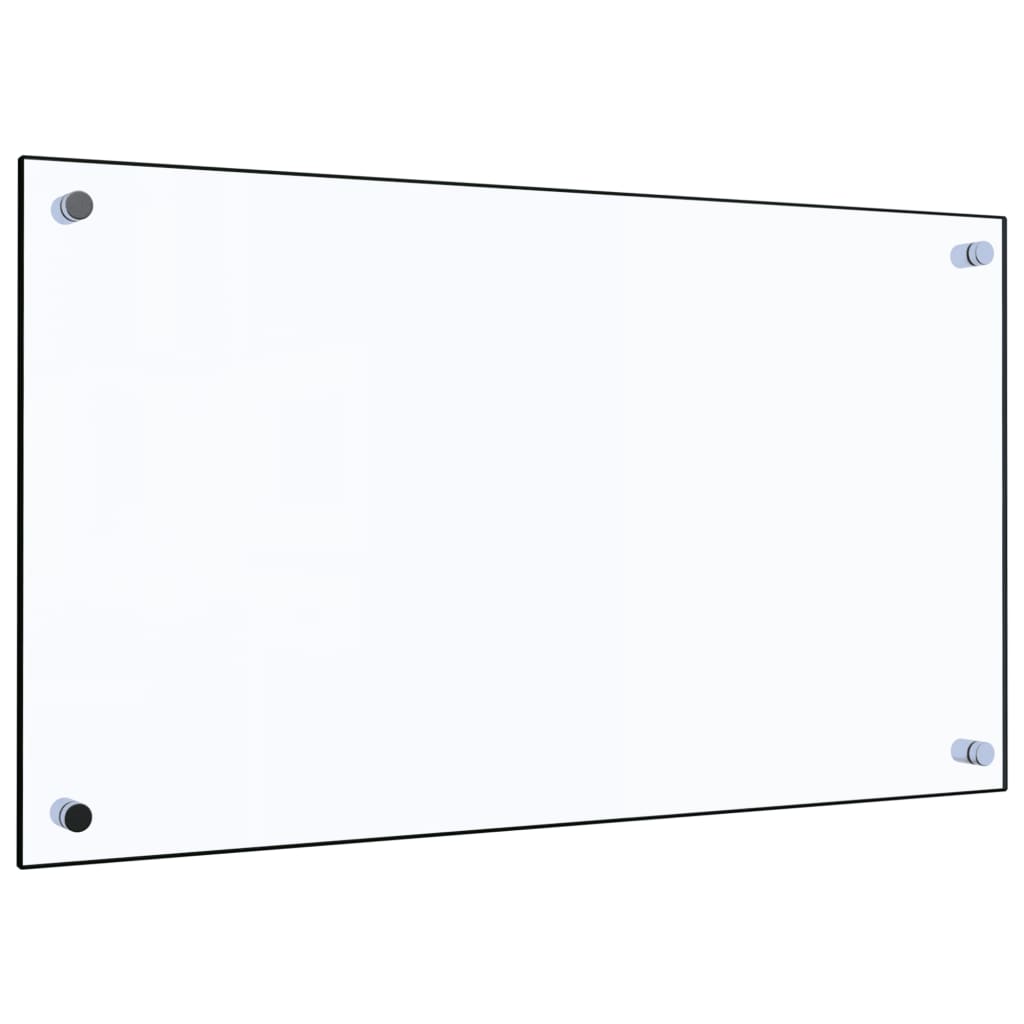 Kuchyňský Panel Bílý Tvrzené Sklo