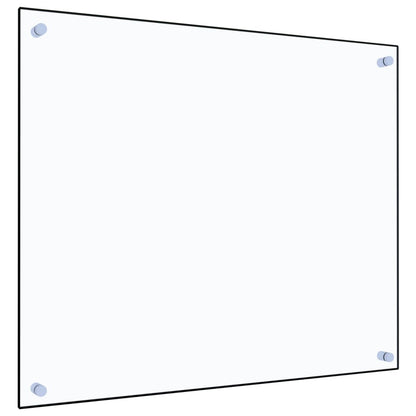 Kuchyňský Panel Bílý Tvrzené Sklo