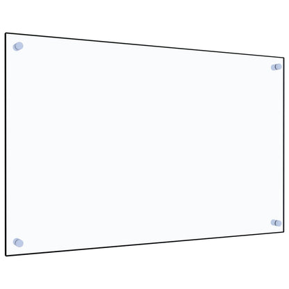 Kuchyňský Panel Bílý Tvrzené Sklo