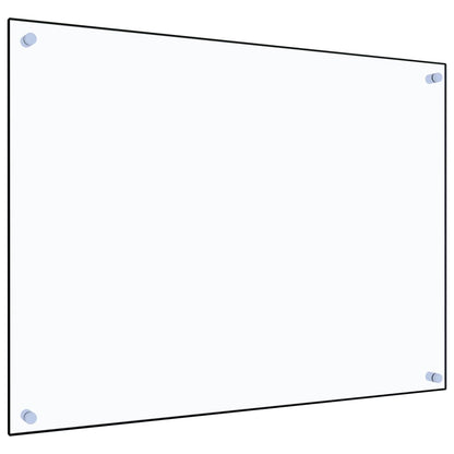 Kuchyňský Panel Bílý Tvrzené Sklo