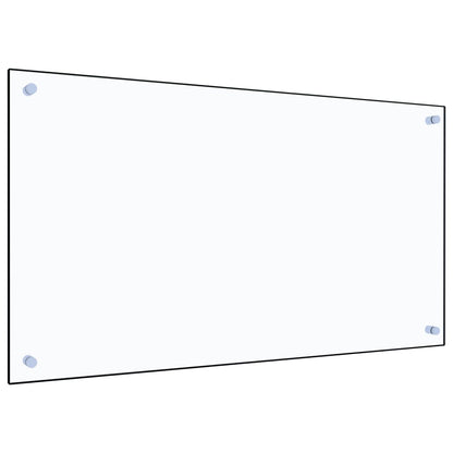 Kuchyňský Panel Bílý Tvrzené Sklo