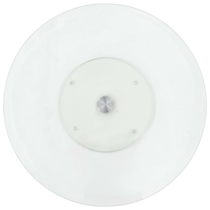 Otočný Servírovací Tác Transparentní 60 Cm Tvrzené Sklo