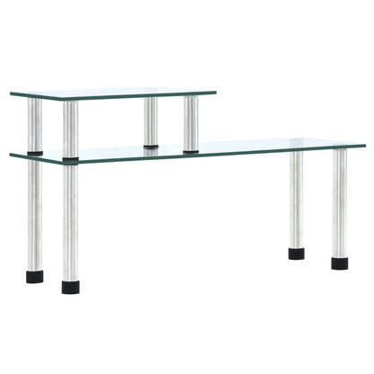 Kuchyňská Police Černá 45 X 16 X 26 Cm Tvrzené Sklo