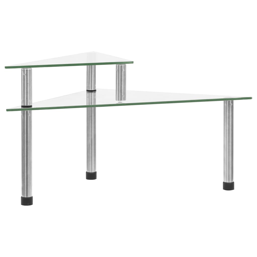 Kuchyňská Police Průhledná 49,5 X 35 X 19 Cm Tvrzené Sklo