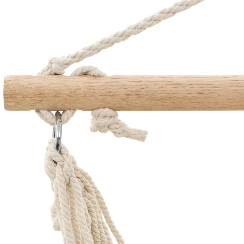 Skládací Závěsné Křeslo Krémové