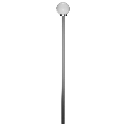 Vysoká Zahradní Lampa Se 2 Svítidly 220 Cm