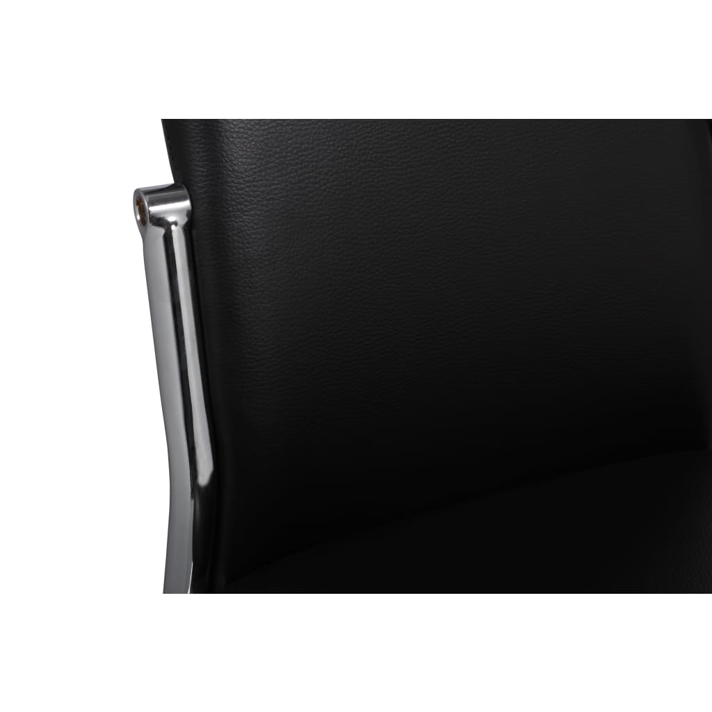 Jídelní Židle 4 Ks Černé Umělá Kůže