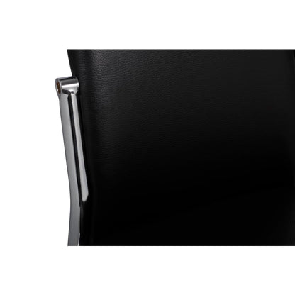 Jídelní Židle 4 Ks Černé Umělá Kůže