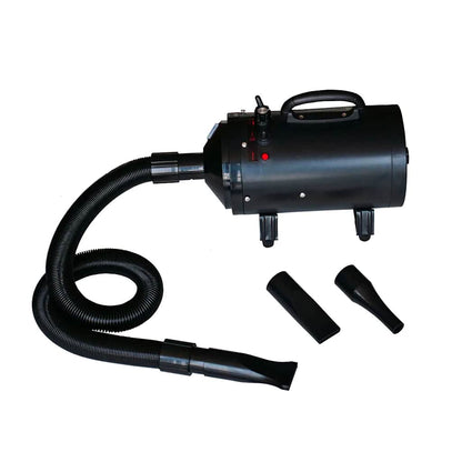 Vysoušeč Srsti Pro Psy Se 3 Nástavci Černý 2 400 W
