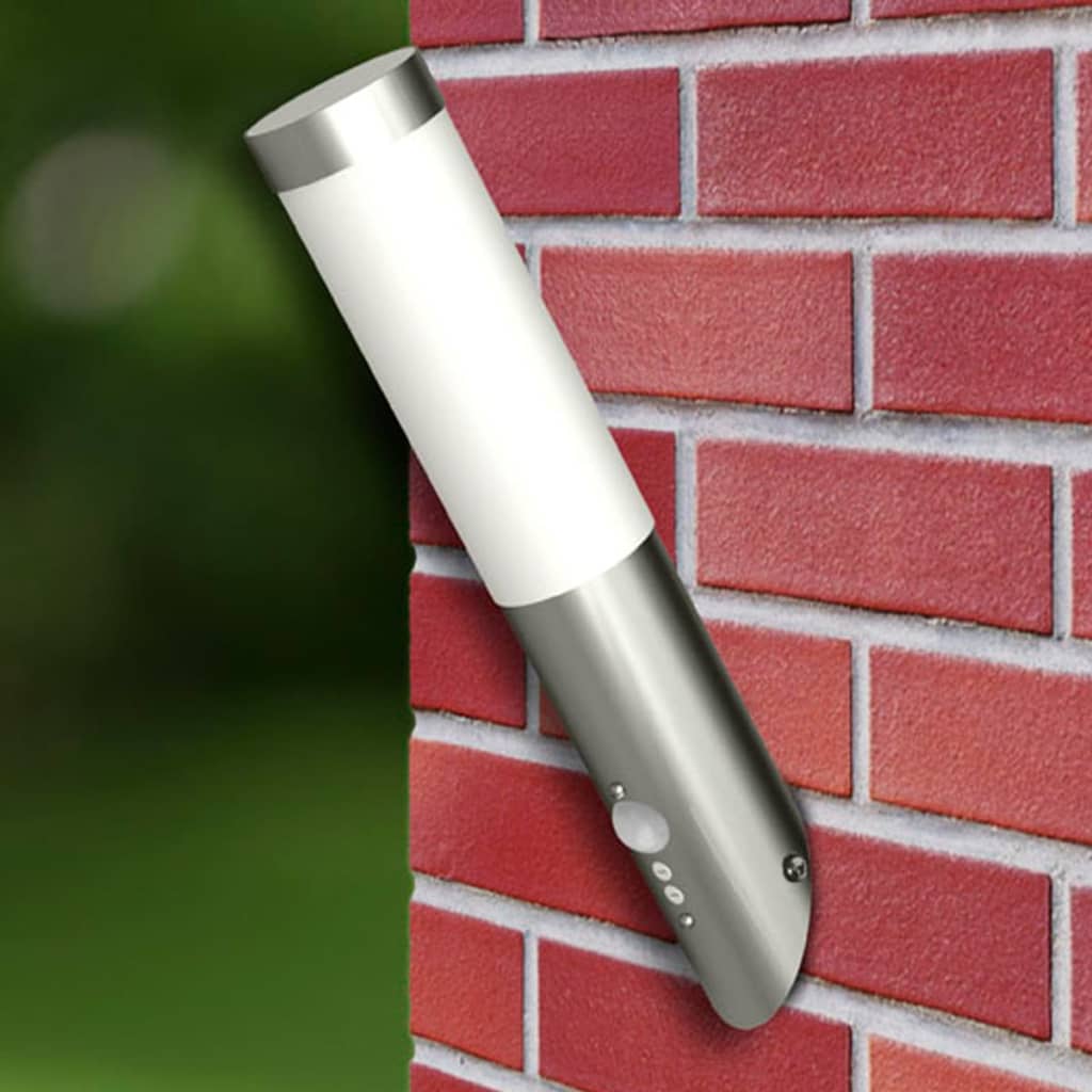 Nástěnné Voděodolné Svítidlo S Pohybovým Čidlem - 2 Ks