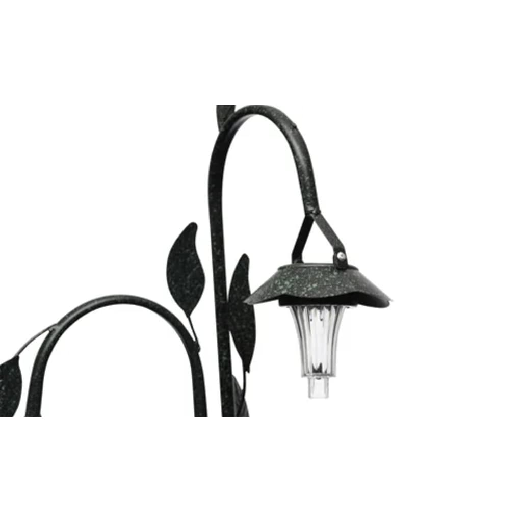 Koš Na Květiny Se Solární Led Lampou