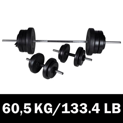 Obouruční Činka Se Závažím 30 Kg