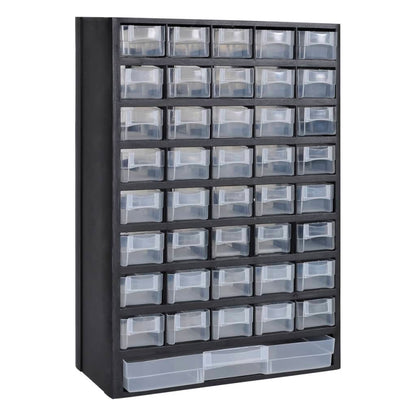 Úložný Plastový Box Na Nářadí 41 Zásuvek