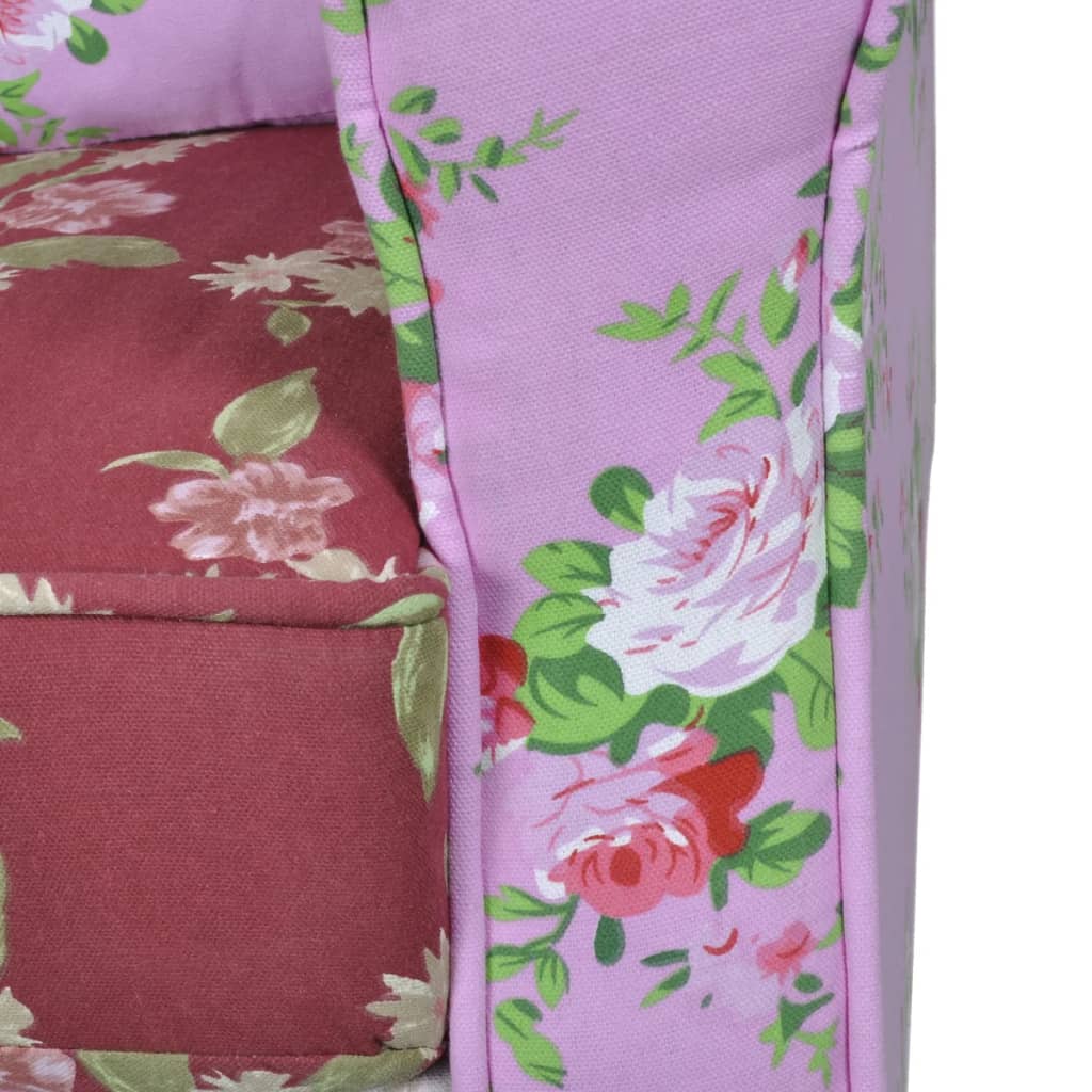 Křeslo Patchwork Textilní