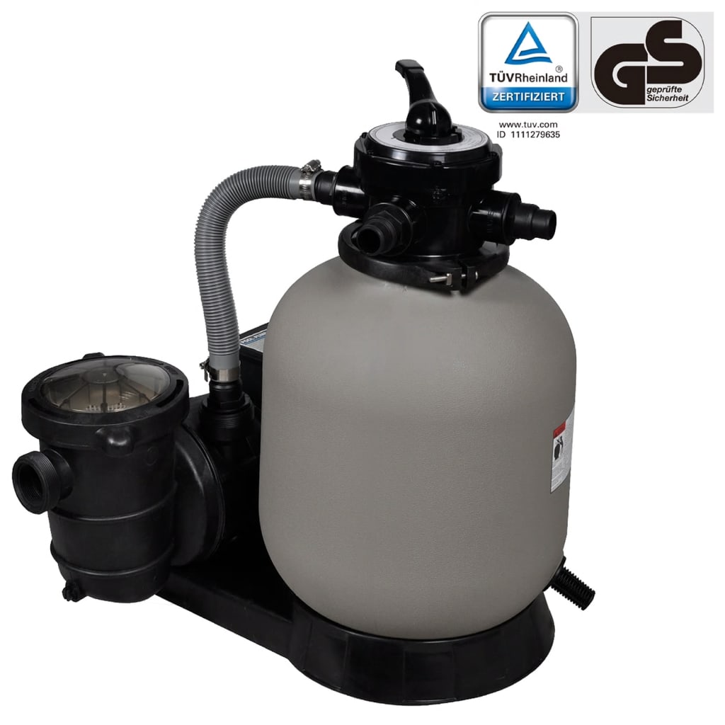Písková Filtrace S Čerpadlem 600 W 17000 L/H