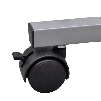 Kompaktní Počítačový Stůl S Vysouvací Deskou Na Klávesnici Bílý