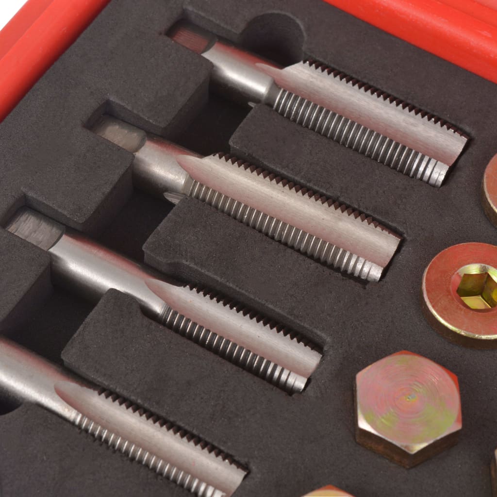 Sada Na Opravu Závitů Vypouštěcích Šroubů Olejových Van 64 Ks