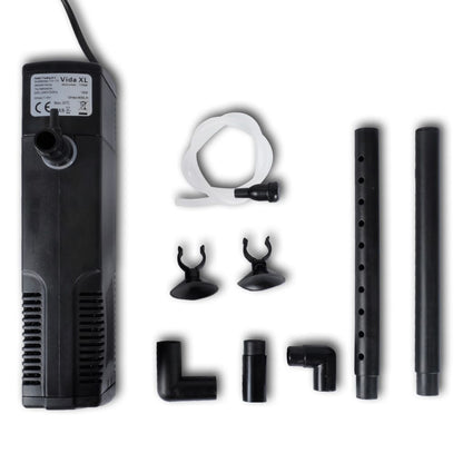 Akvarijní Filtrační Čerpadlo S Aktivním Uhlím A Roztřikovačem,