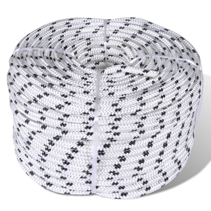 Splétané Lano Lodní, Polyester X Bílá