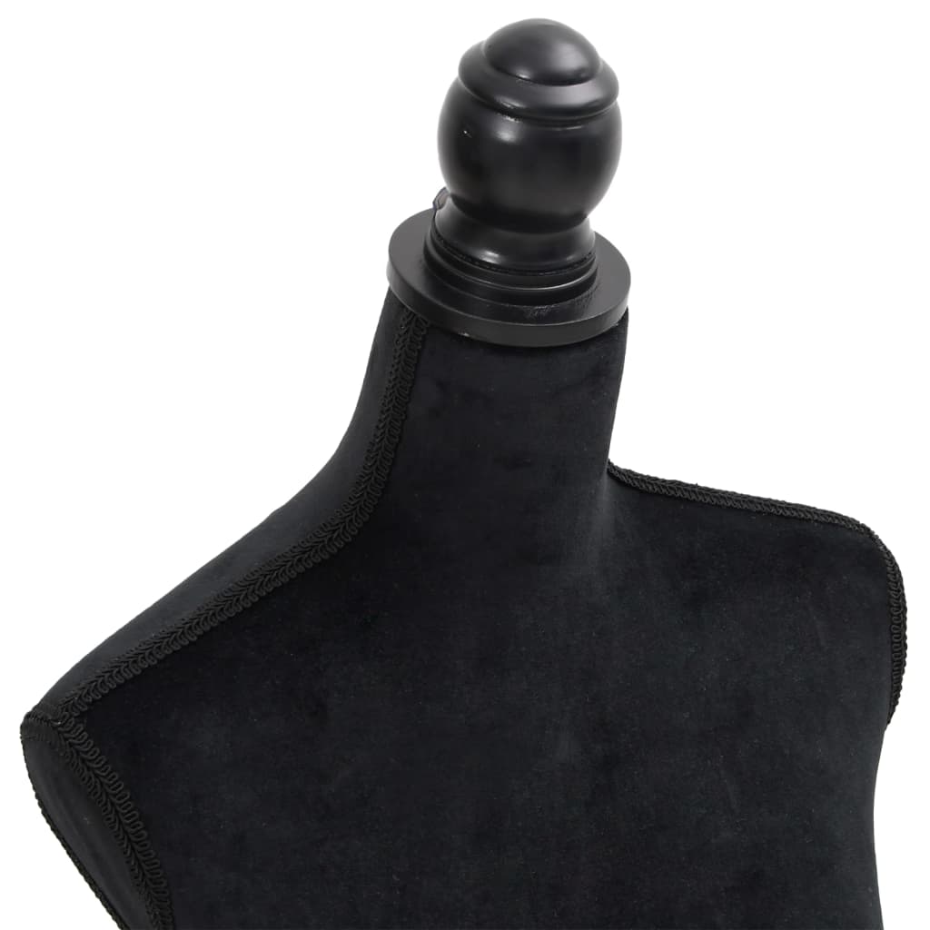 Dámská figurína krejčovská panna černá