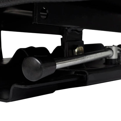 Traktorová Sedačka S Opěradlem Černá